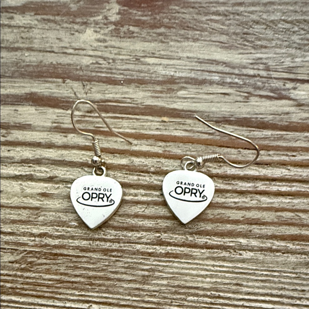 Grand Ole Opry Heart Earrings